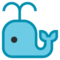 Spouting Whale emoji on HTC